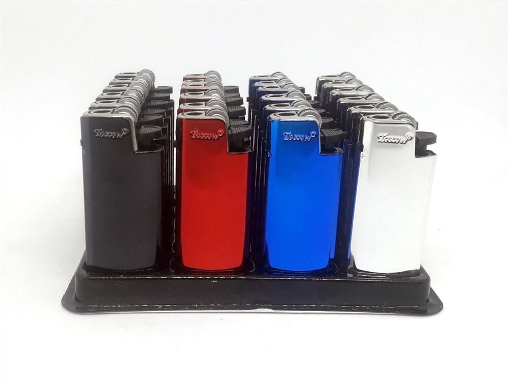 Toscow Taşlı Metal Çakmak Y-1001