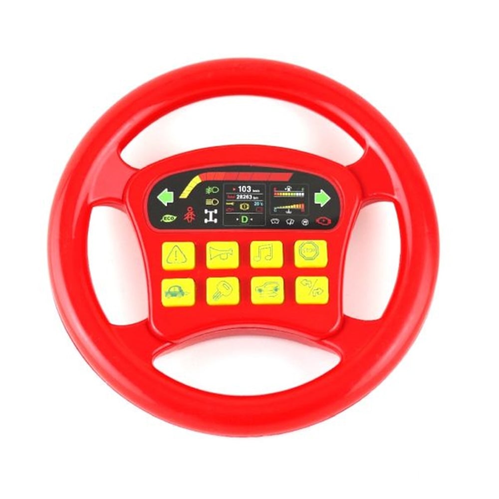 Uj Toys Müzikli Direksiyon (Poşetli) Mavi- Kırmızı