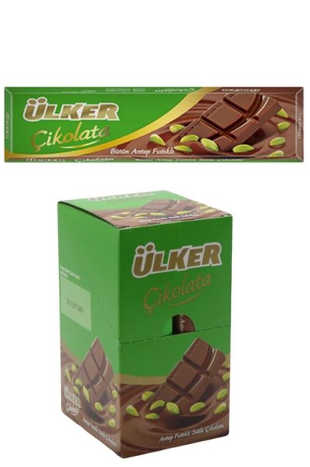 Ülker Baton Çikolata Fıstıklı