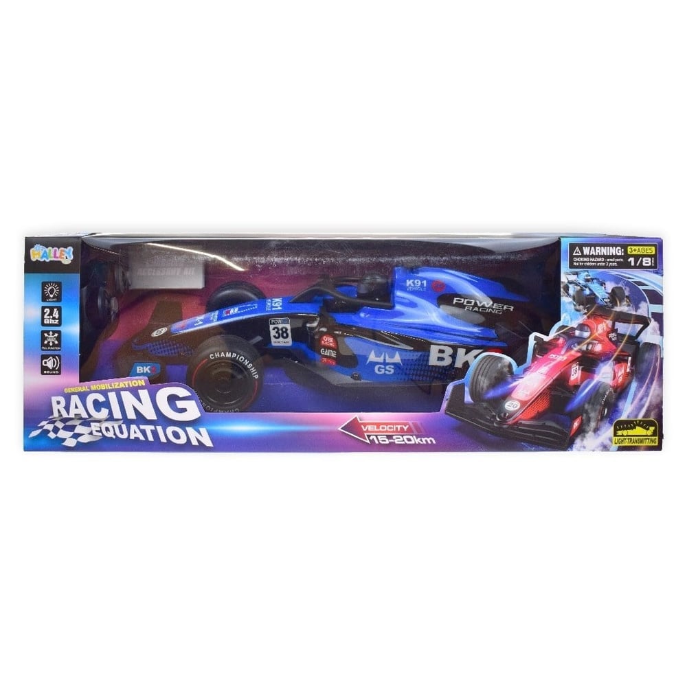 Uzaktan Kumandalı 1:8 Işıklı Sesli Formula Araba 2.4 GHz SH59676