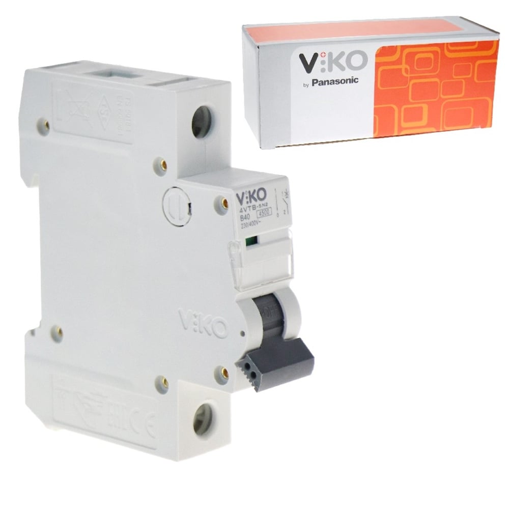 Viko Sigorta Monofaze 4vtb-1b40