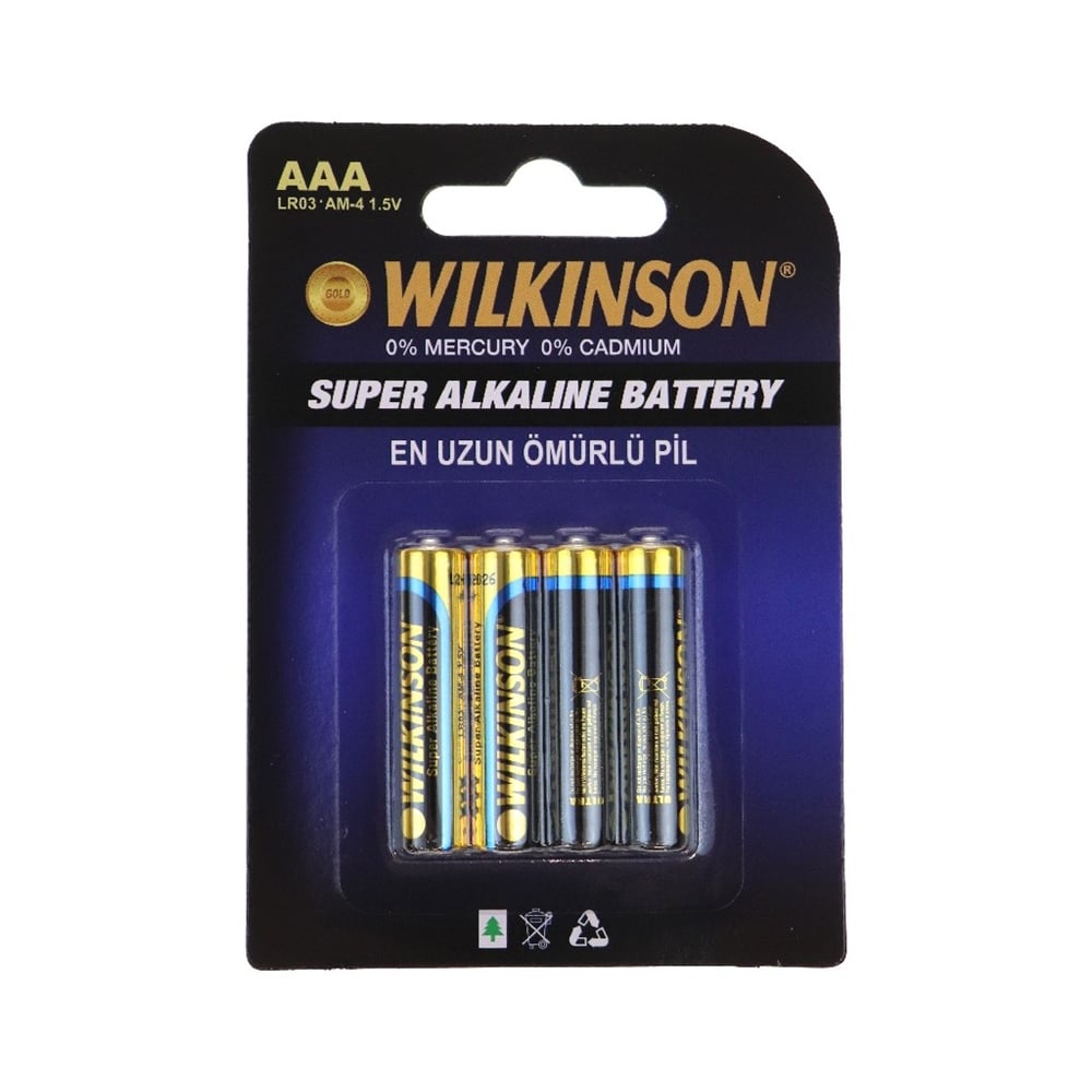 Wılkınson Lr03 İnce Pil 4lü Kartela
