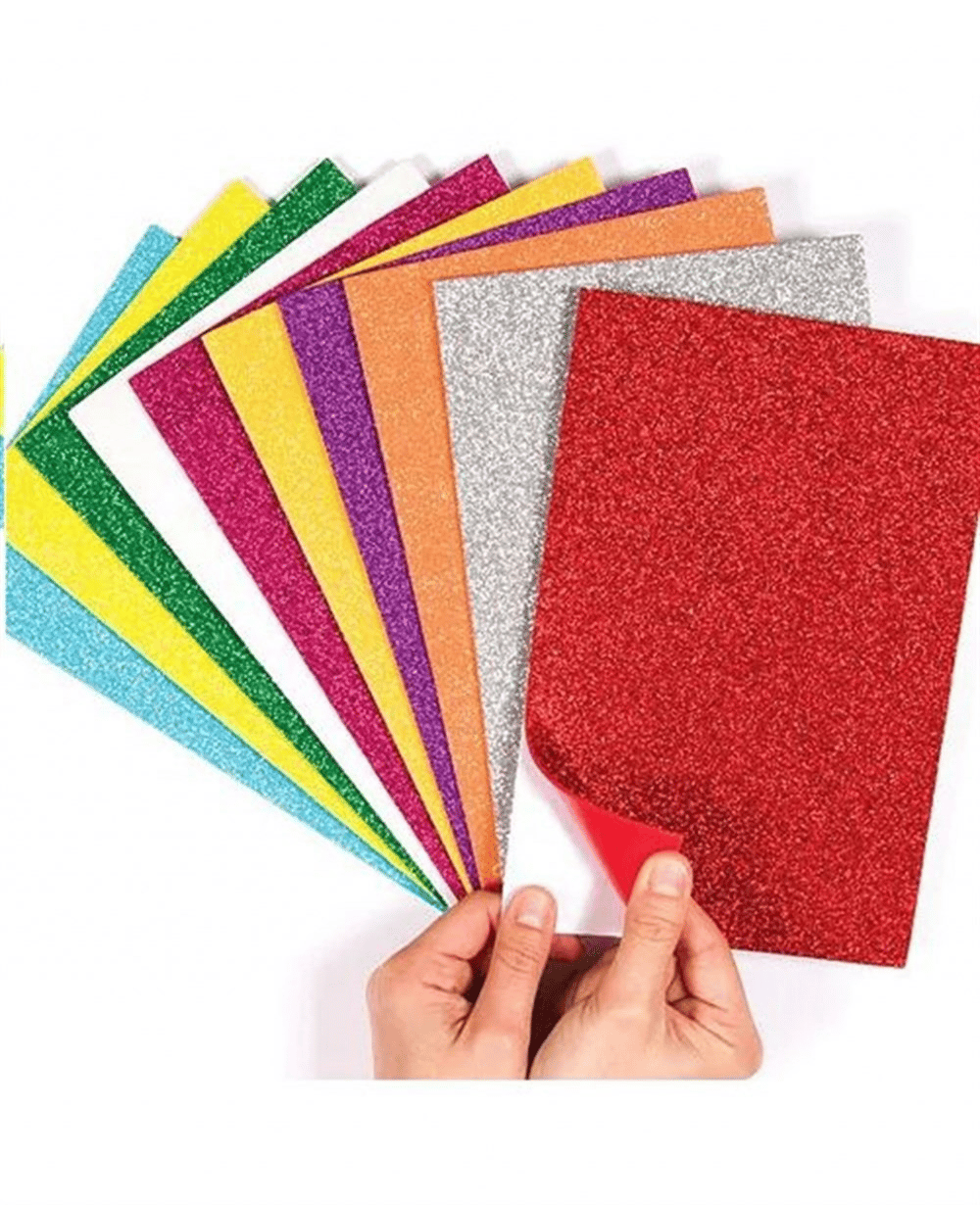 Yapışkanlı Simli Eva