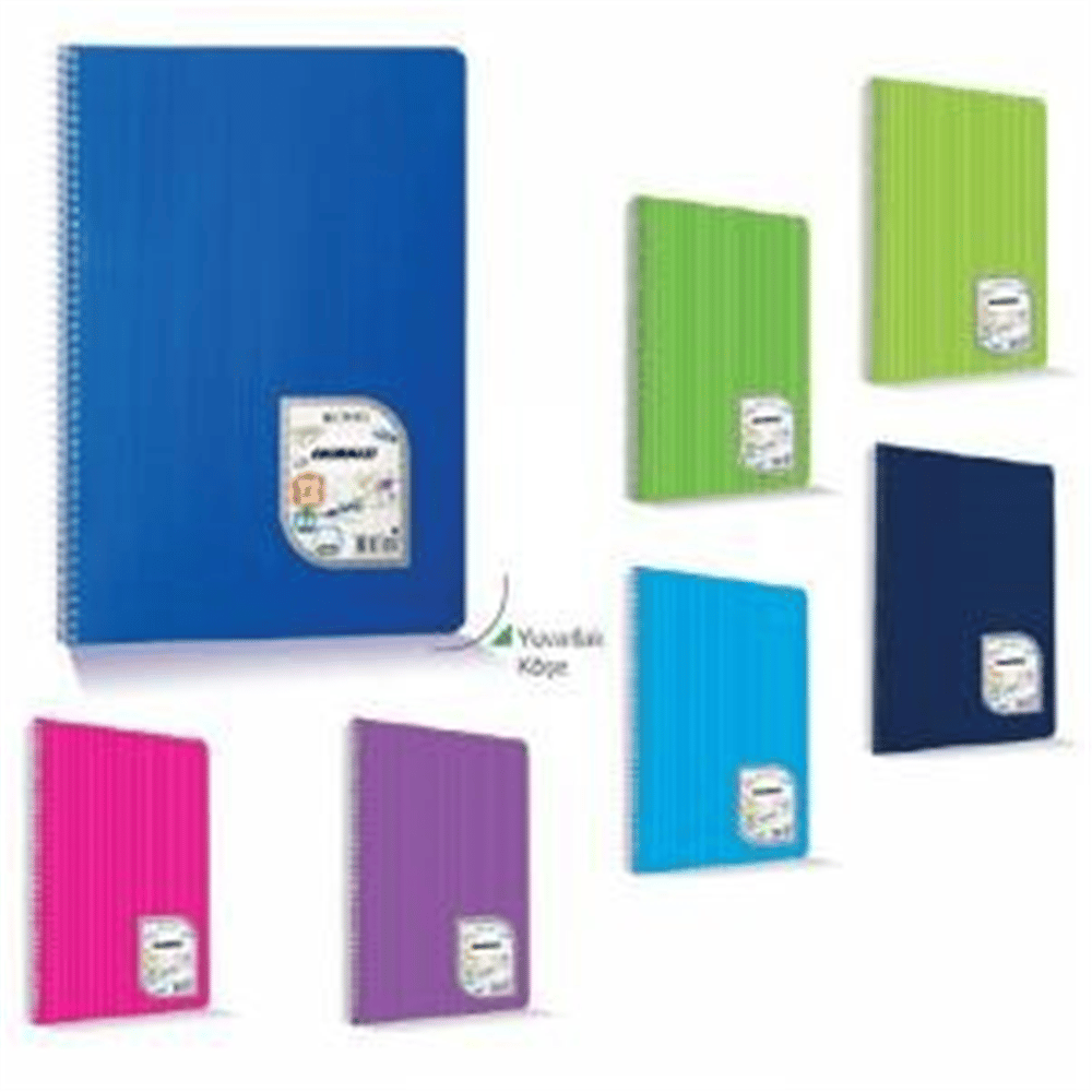 A5 Spiralli Pp Kapak Defter