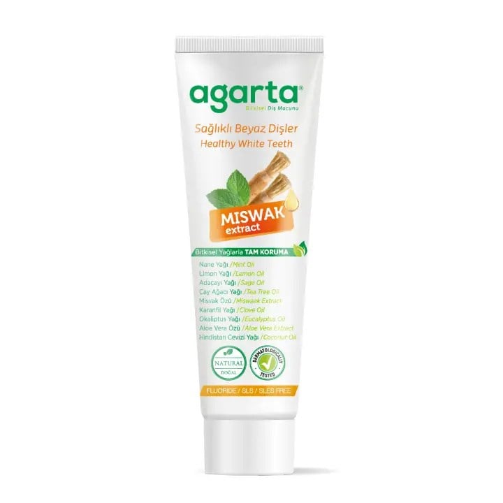 Agarta Doğal Diş Macunu Bitki Özlü 100 Ml