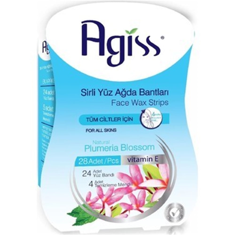 Agiss Sir Yüz Ağda Bandı 28 Li Tüm Cilt
