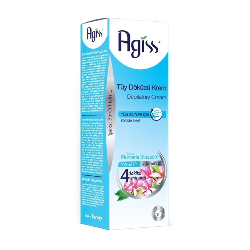 Agiss Tüy Dökücü Krem 100 Ml Tüm Ciltler