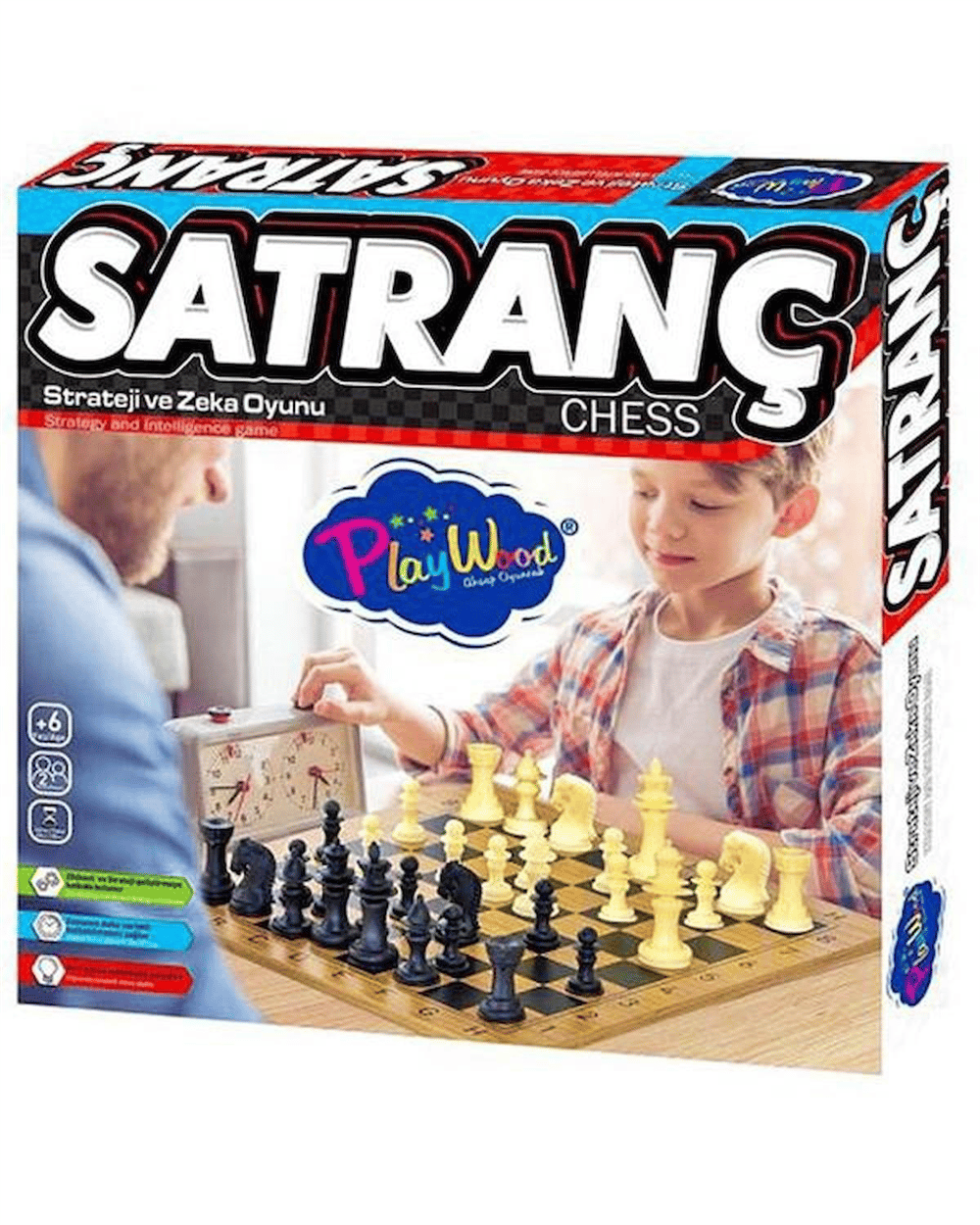 Ahşap Satranç Seti