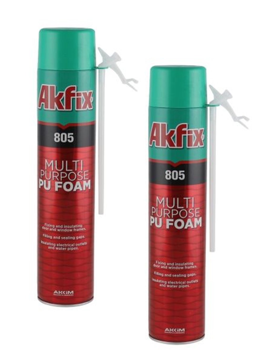 Akfix 805 Pu Köpük Pipetli 750ml Fa011