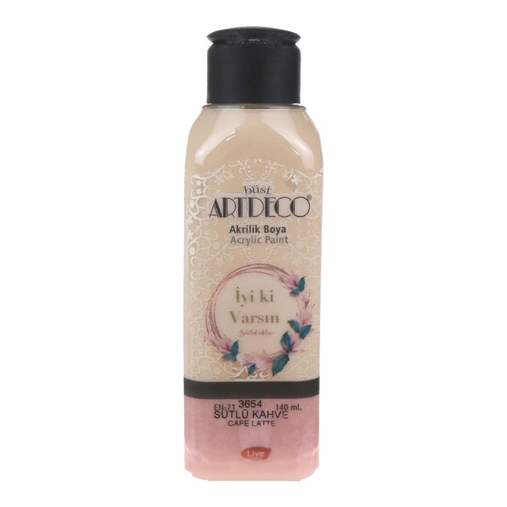 Akrilik Boya 140ml Sütlü Kahve