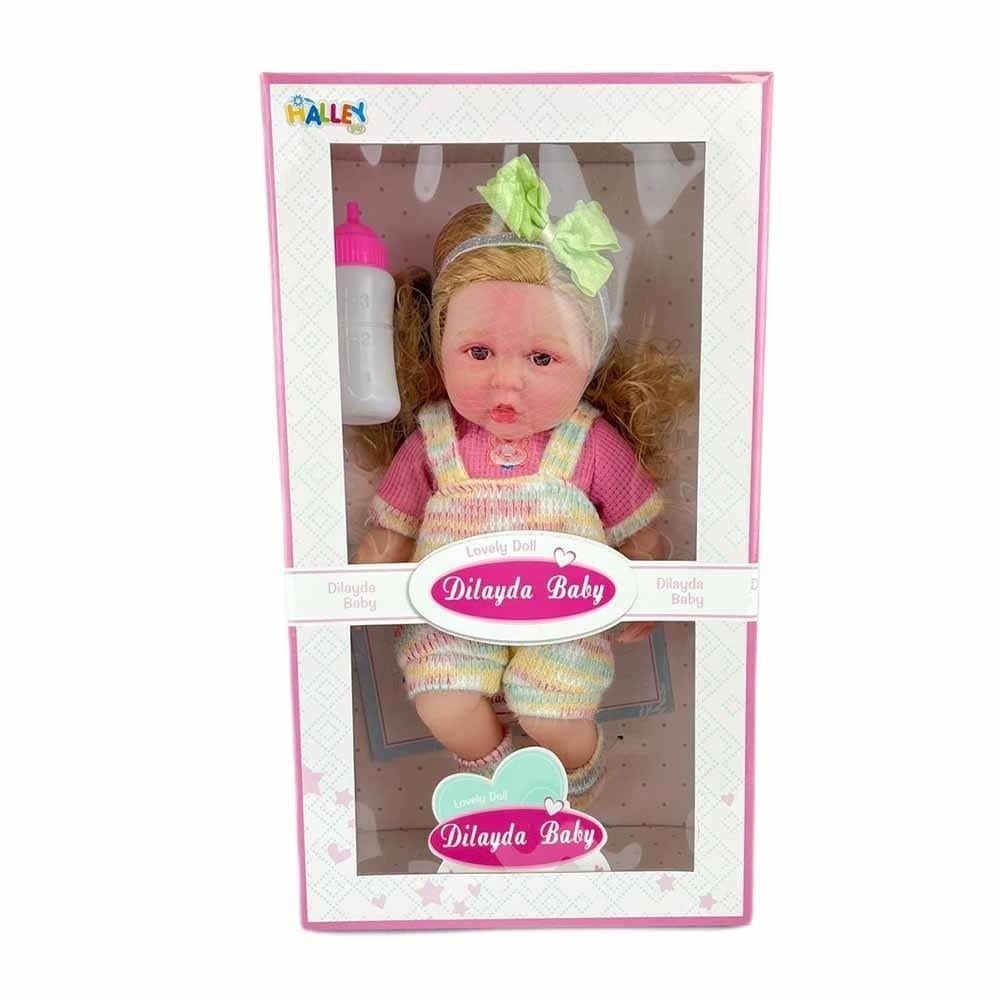 Aksesuralı Yeni Doğmuş 30 Cm Yüksek Gerçeklikte Yumuşak Oyuncak Bebek Sh59817
