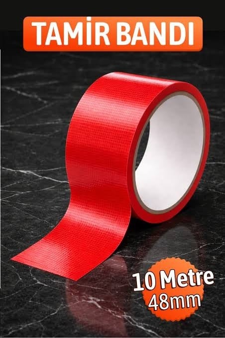 Alfa Çok Amaçlı Tamir Bandı Kırmızı 45 mm x 10 m AB262