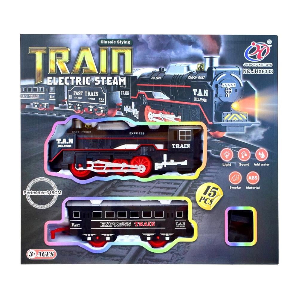 Dumanlı Sesli Işıklı Oyuncak Tren Seti