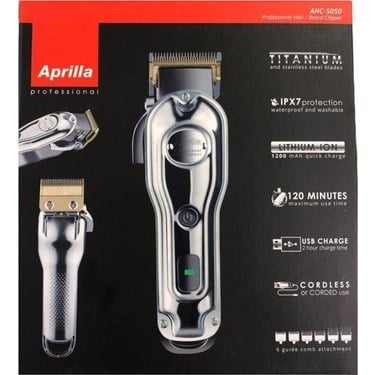 Aprilla AHC 5050 Şarjlı Profesyonel Saç Kesme Makinesi