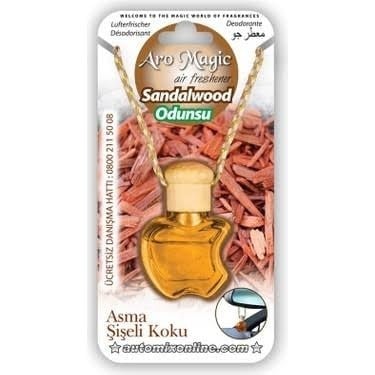 Aromagic Odunsu Kokulu Asma Şişe Araç Kokusu