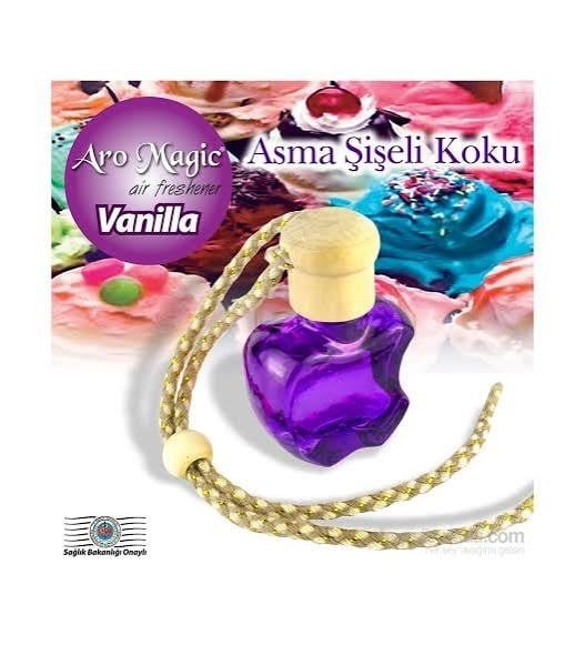 Aromagic Vanilya Asma Şişe Araç Kokusu