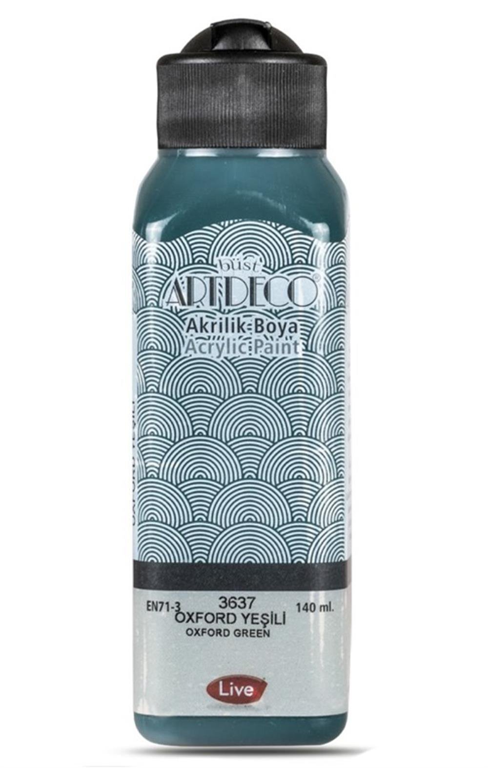 Artdeco Akrilik Boya 140 Ml Oxford Yeşili 3637