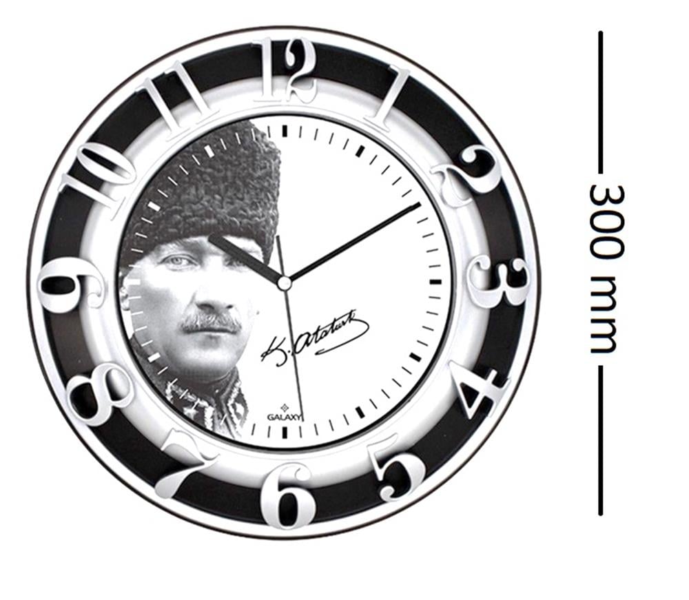 Atatürk Duvar Saati Galaxy