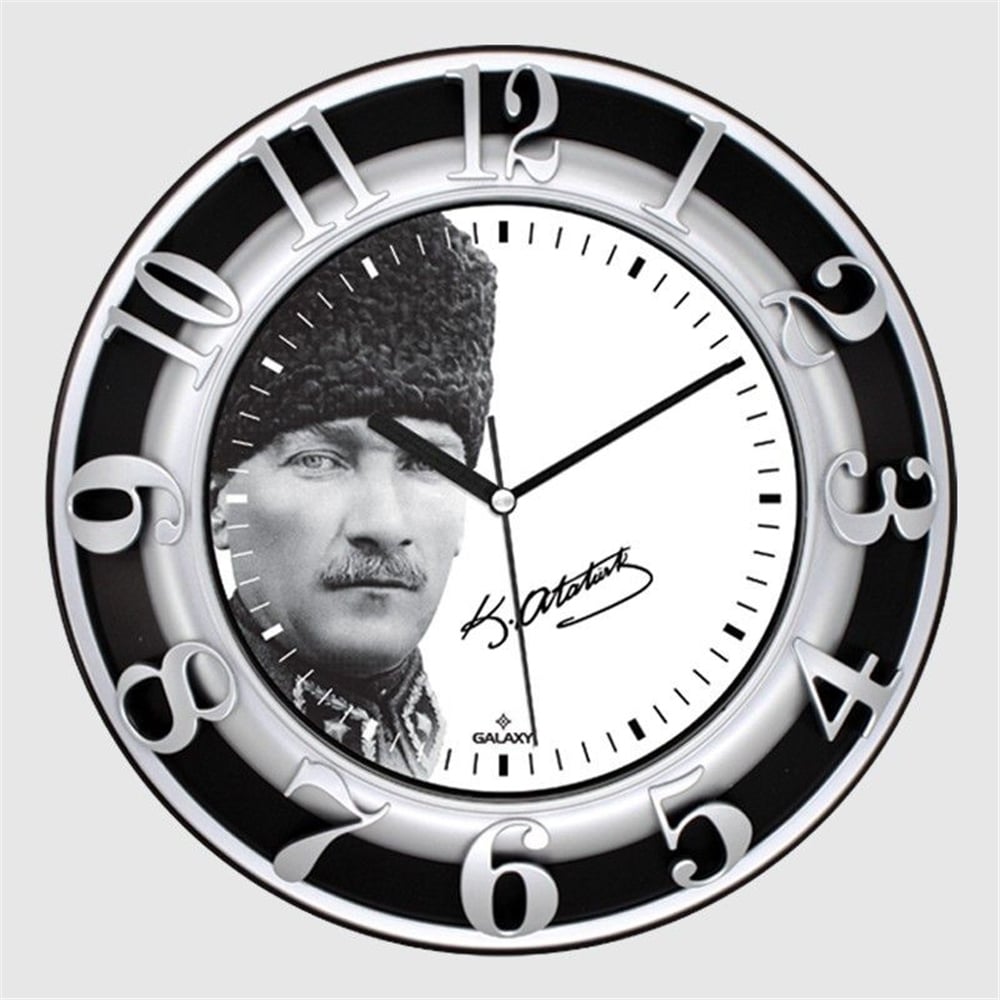 Atatürk Duvar Saati Galaxy