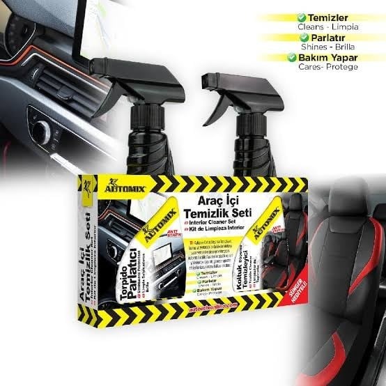 Automix Araç İçi Temizlik Seti