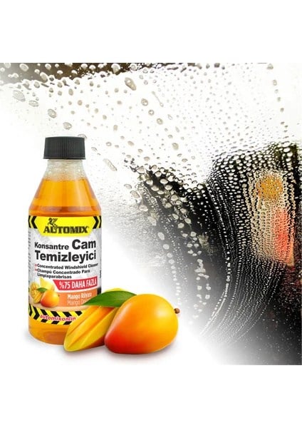 Automix Mango Kokulu Cam Suyu Şampuanı 100 ml