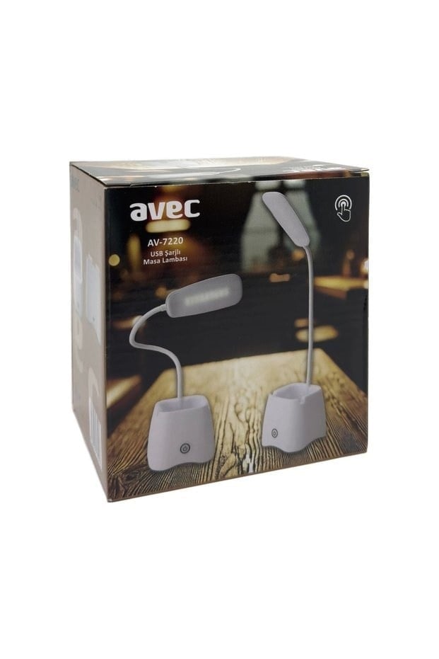 Avec AV-7220 USB Şarjlı Masa Lambası