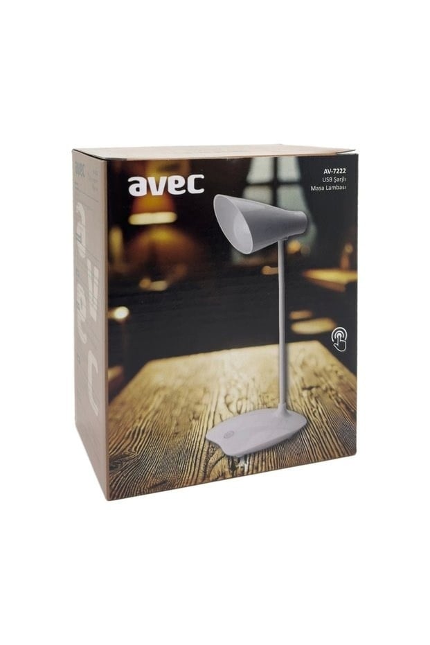 Avec AV-7222 USB Şarjlı Masa Lambası