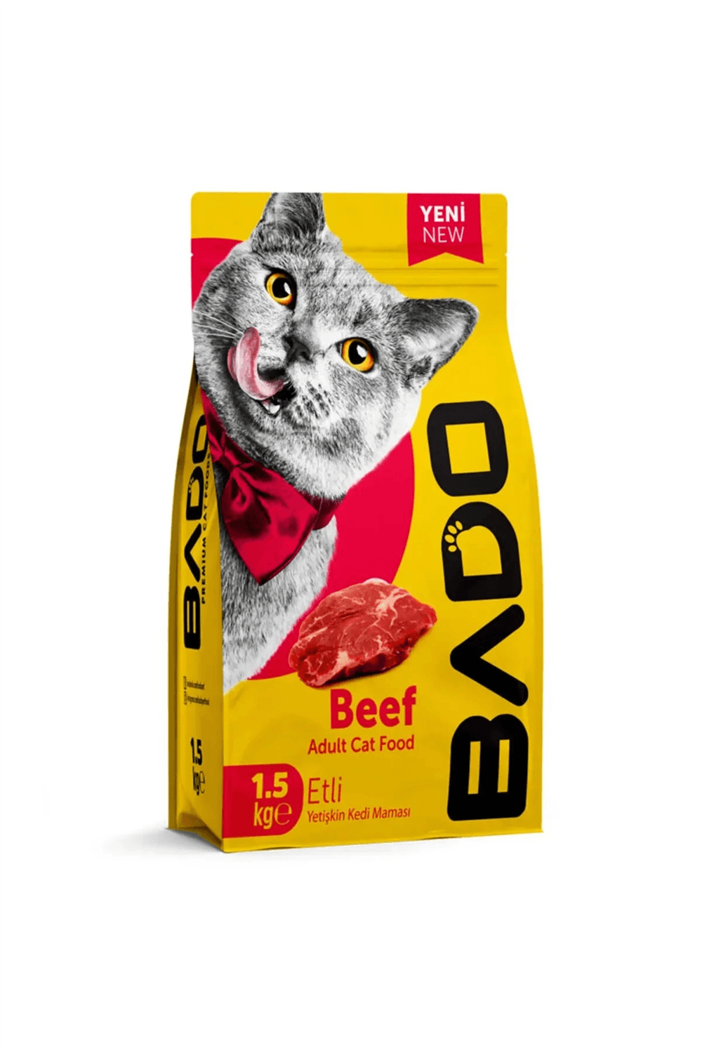 Bado Yetişkin Kedi Maması Etli 1500 Gr