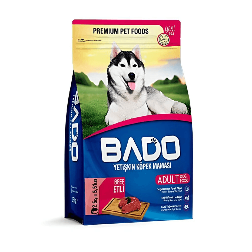 Bado Yetişkin Köpek Maması Etli 2500 Gr
