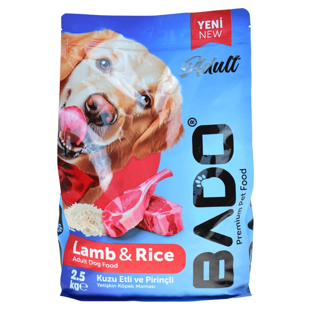 Bado Yetişkin Köpek Maması  Kuzulu&Pirinçli 2500 Gr