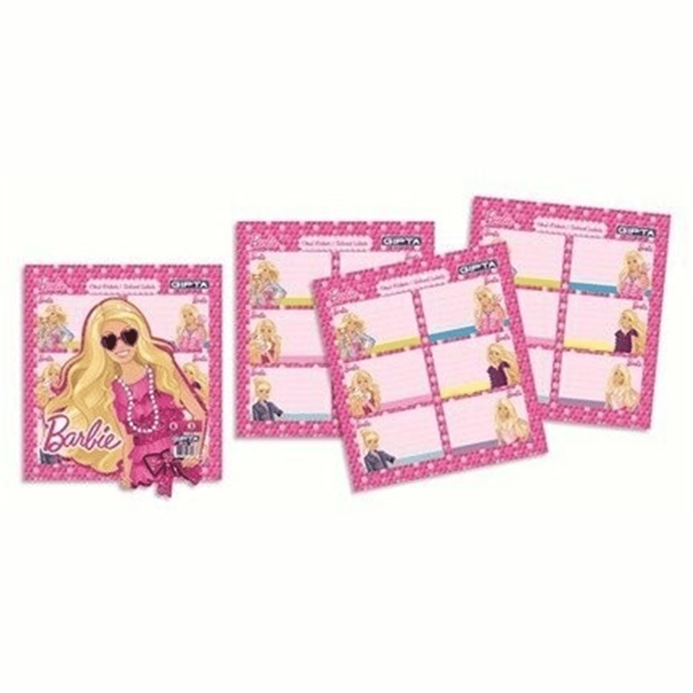Barbie Okul Etiketi