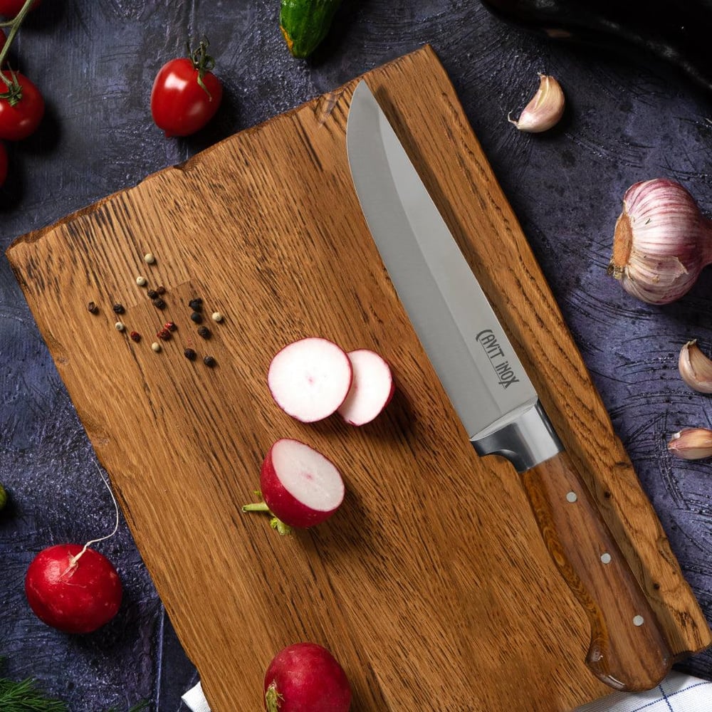 CavitInox Kasap Bıçağı No 1 – Beyaz Bilezikli