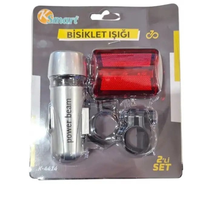 Bisiklet Ksmart Ön Arka Işık 2'li Set K-4414