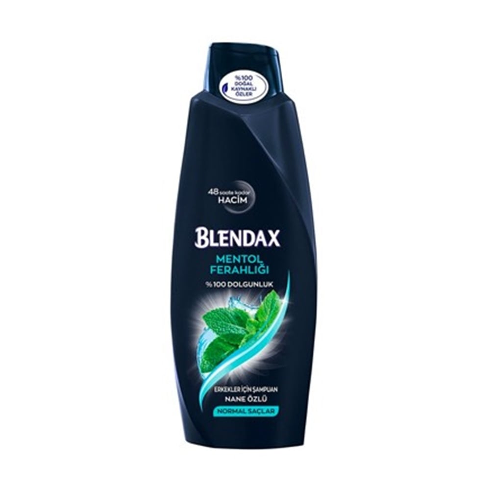 Blendax 500ml Şampuan Men Mentol