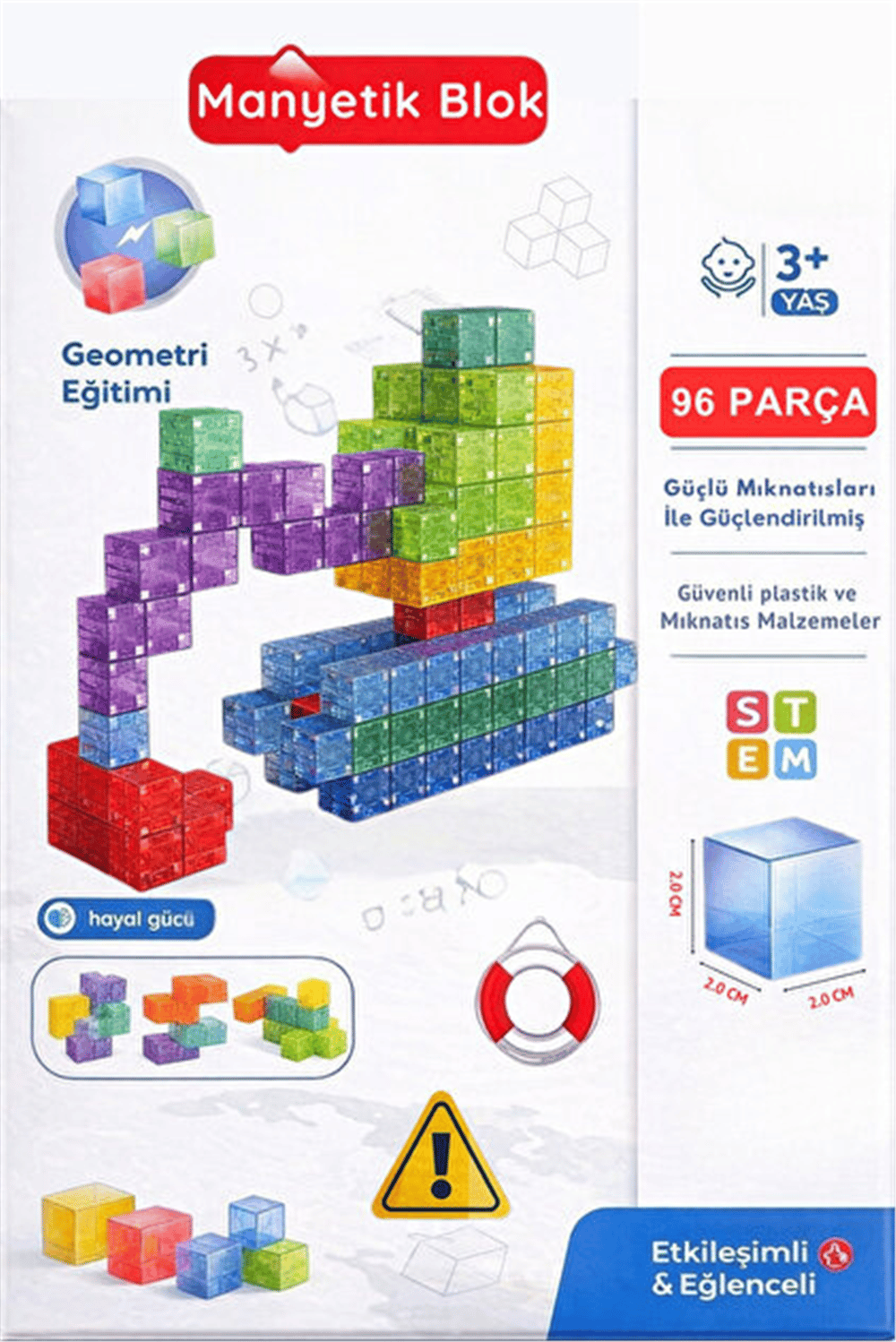 Blok Magnet Küp