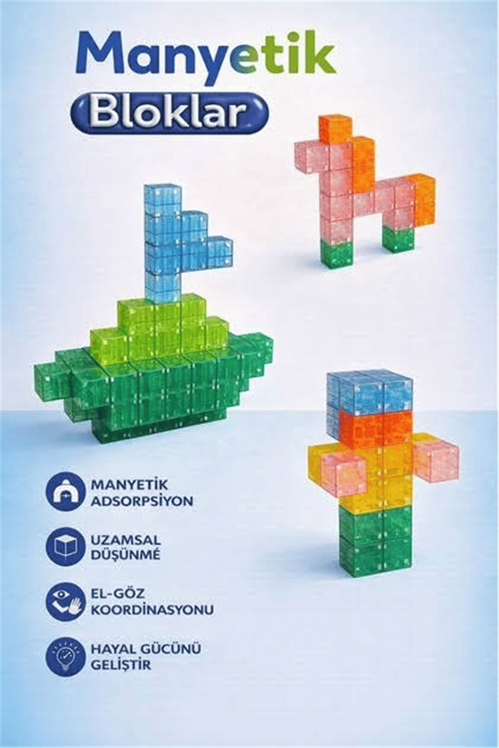 Blok Magnet Küp
