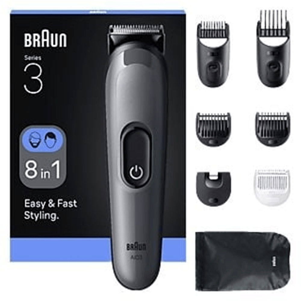 Braun 10'u 1 arada erkek bakım seti