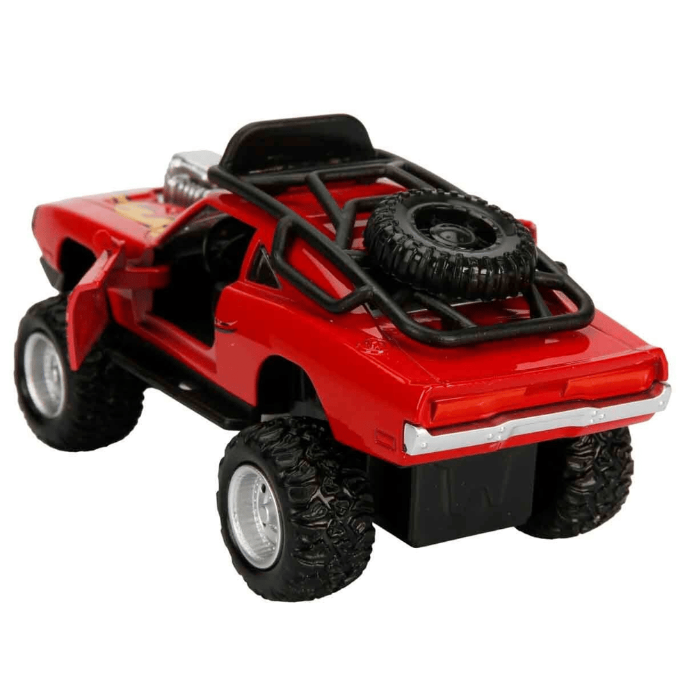 Brlk 1:36 Metal Çekbırak Sesli Işıklı Off Road Mustang Fy628-12d