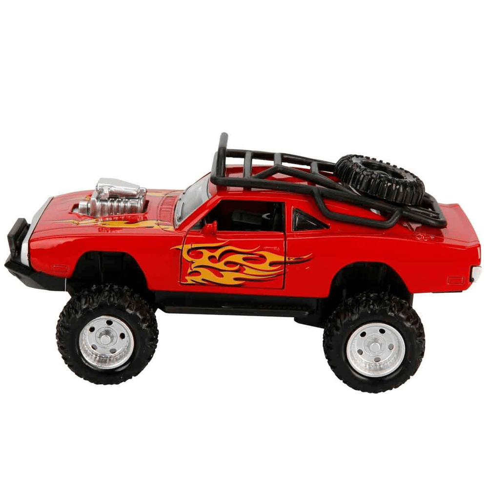 Brlk 1:36 Metal Çekbırak Sesli Işıklı Off Road Mustang Fy628-12d
