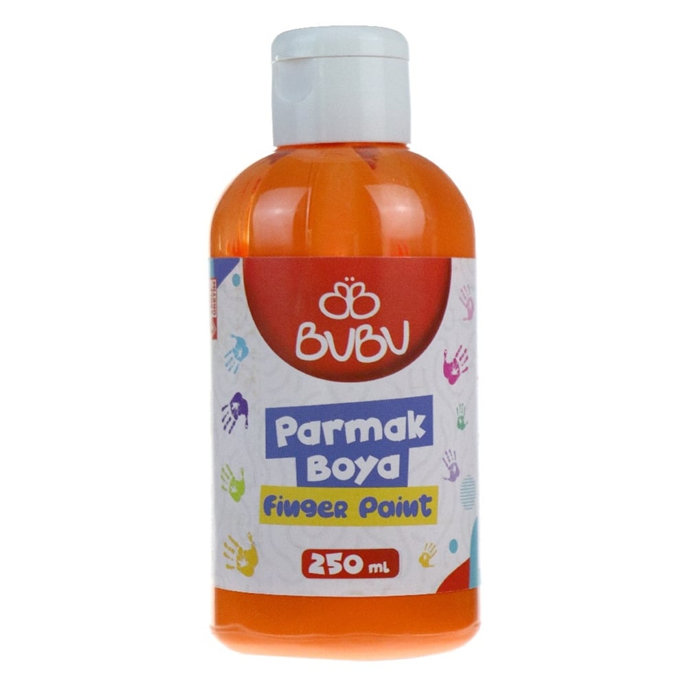 Bu-Bu Parmak Boya 250 Gr. Turuncu Par018