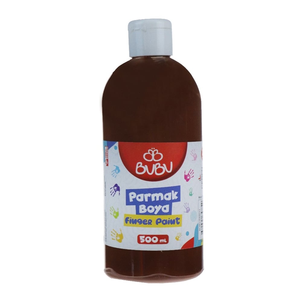 Bu-Bu Parmak Boya 500 Gr. Kahverengi Par011
