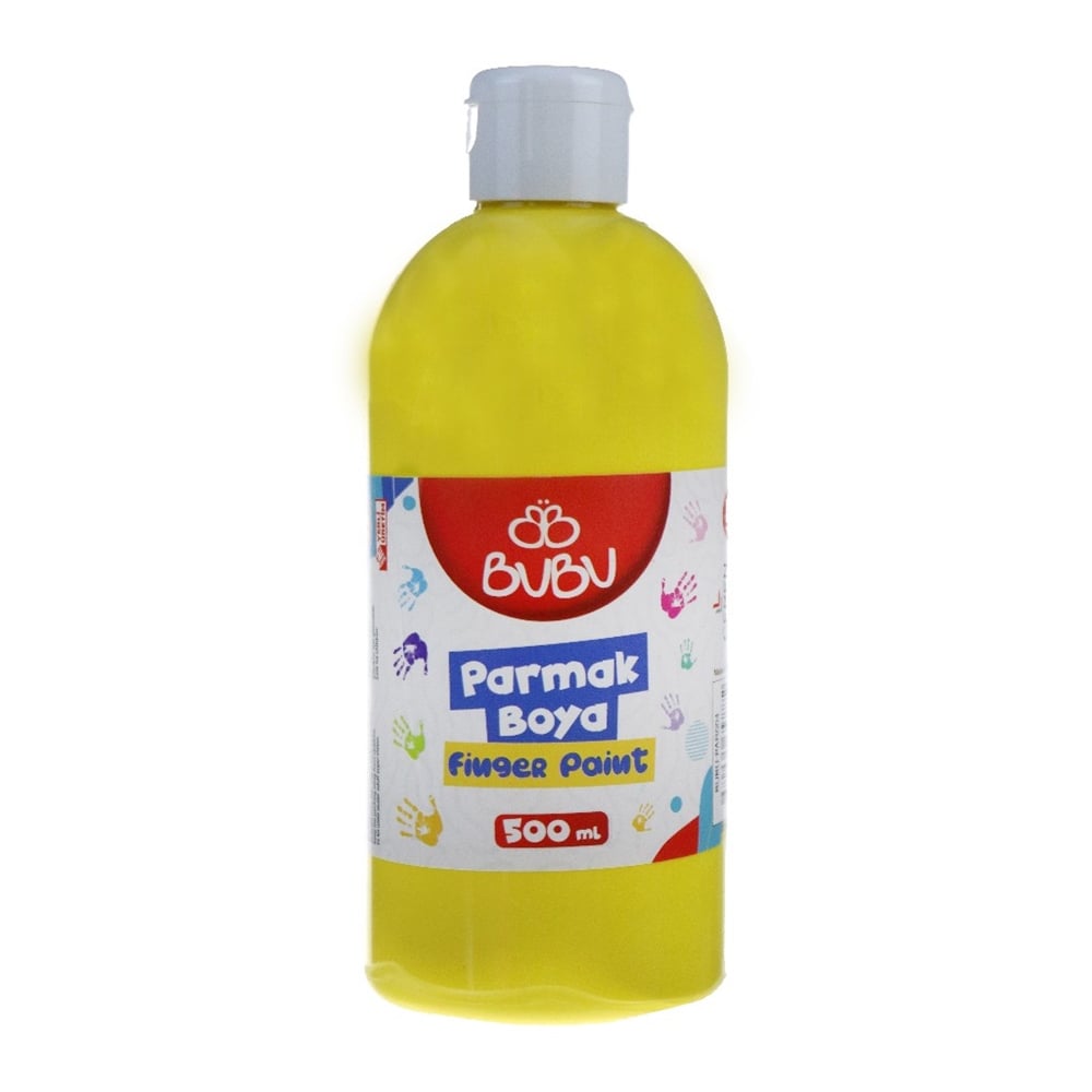 Bu-Bu Parmak Boya 500 Gr. Sarı Par004