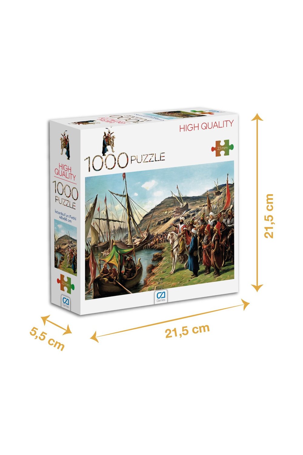 Ca Games Puzzle İstanbulun Fethi 1000 Ca1000-7039