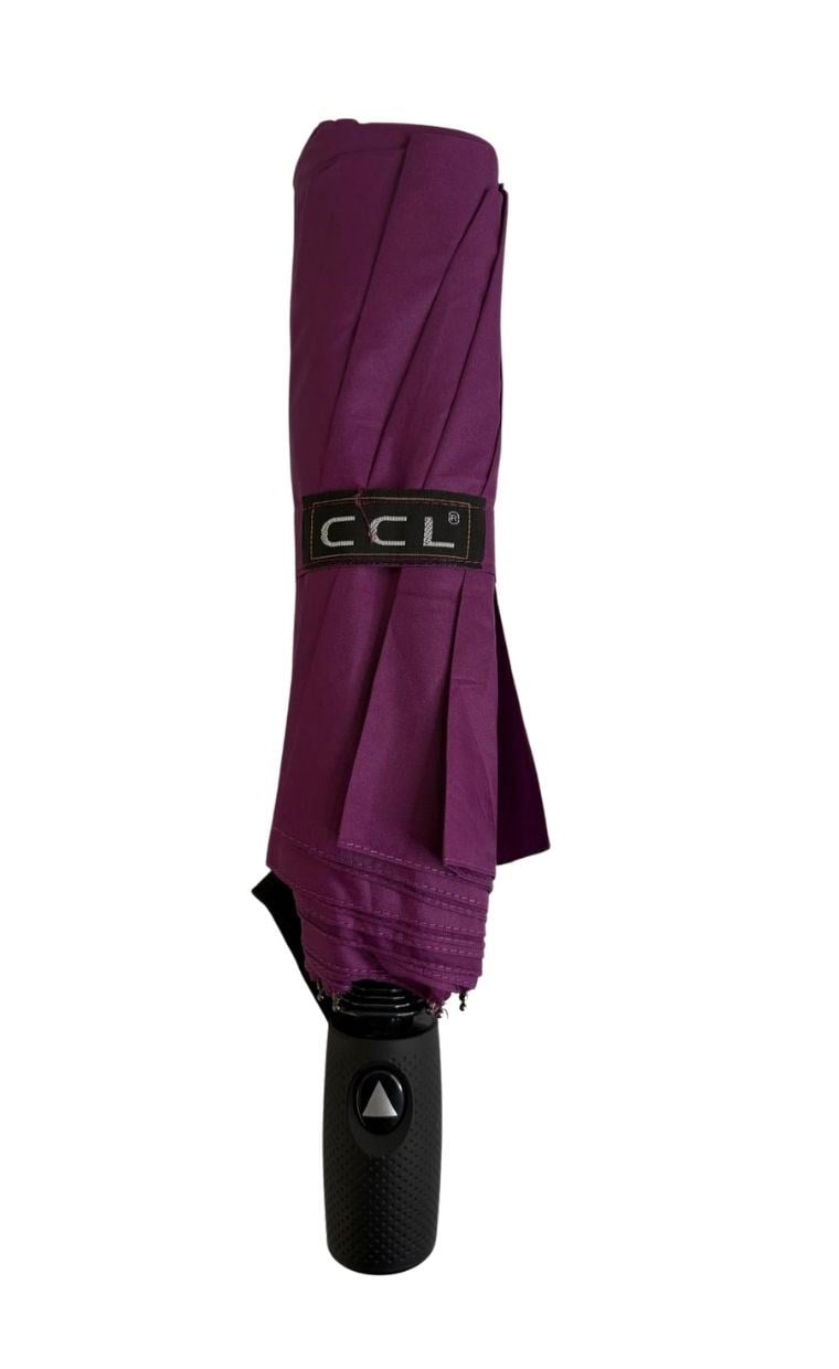 CCL 8 Telli Düz Mor renkli Şemsiye 117G