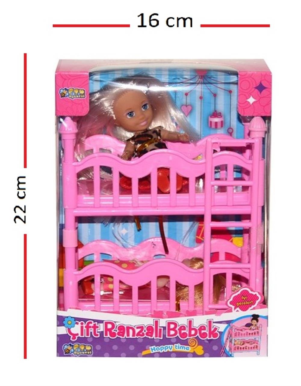 Çift Ranzalı Bebek Set
