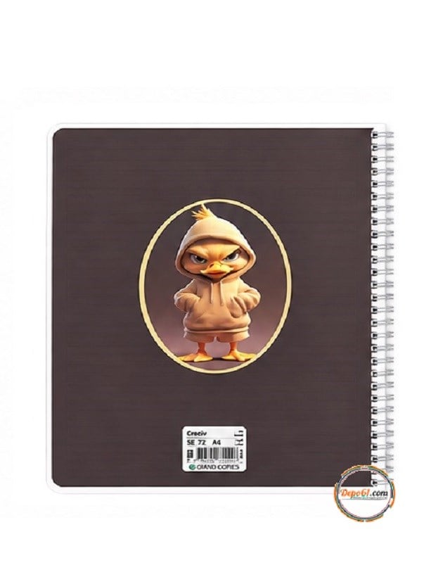 Çınar Civciv Sp PP Kapak A4 72 Yaprak Çizgili Defter 71449