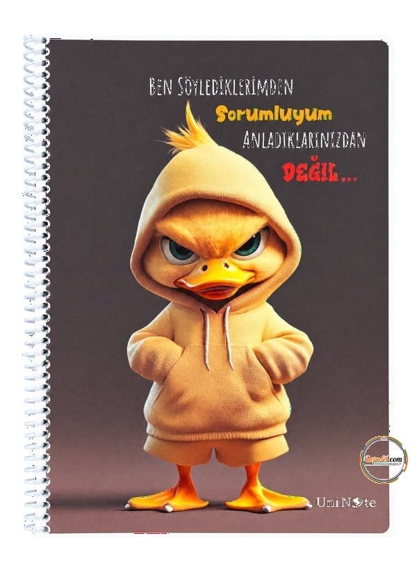 Çınar Civciv Sp PP Kapak A4 72 Yaprak Çizgili Defter 71449