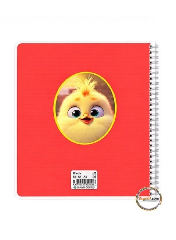 Çınar Civciv Sp PP Kapak A4 72 Yaprak Çizgili Defter 71449