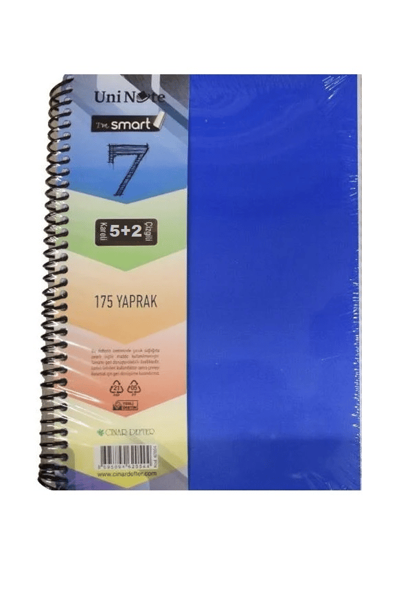 Çınar Defter I M Smart 175 Yp. A4 Ayraçlı Defter 5+2 62055
