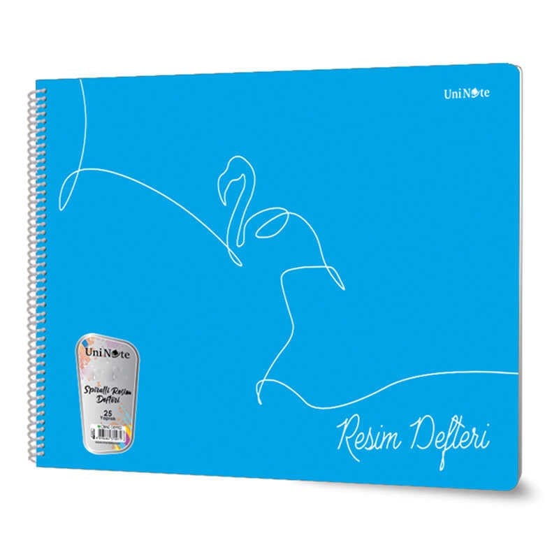 Çınar Resim Defteri 35x50 Spiralli Pp Kapak 25 Yaprak